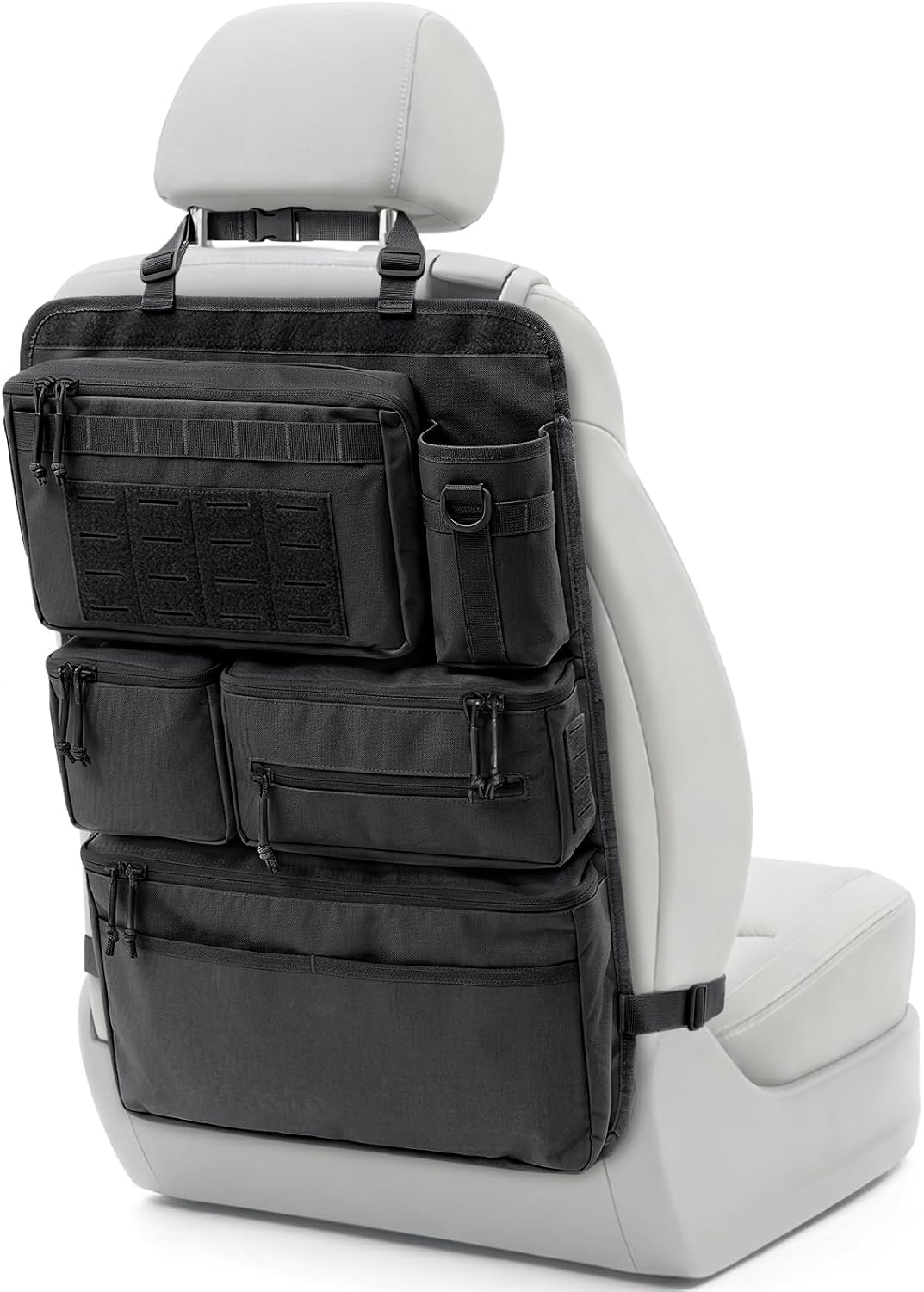 All in One Car Seat Back Organizer Fit Most Cars SUV Trucks Jeeps