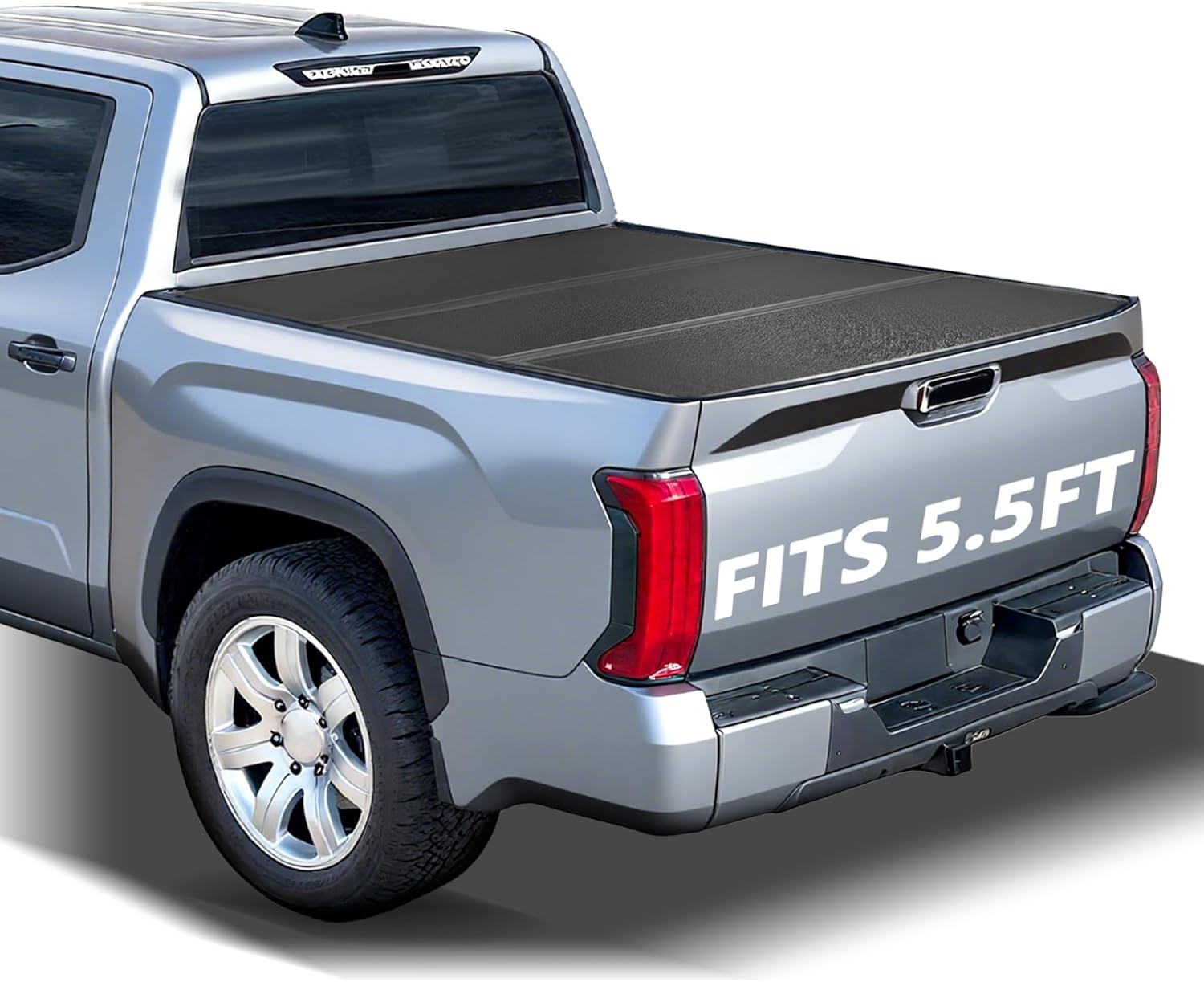 Aosky Bed Cover for 2022-2025 Toyota Tundra with 5.5FT 66" Hard Tri-Fold Tonneau Cover Bed Durable Truck Bed Cover
