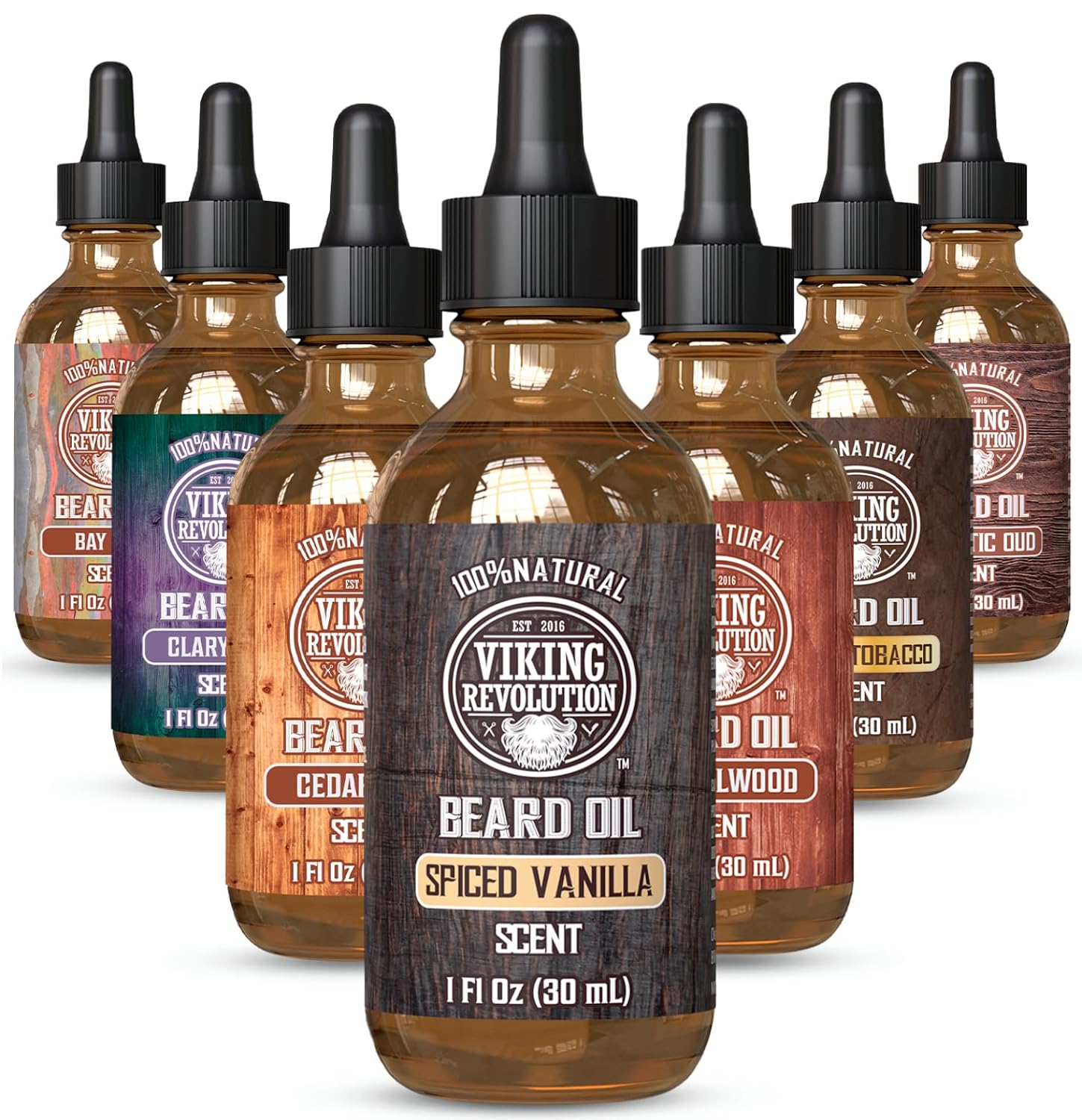 Viking Revolution Beard Oil - Spiced Vanilla - 1 fl oz