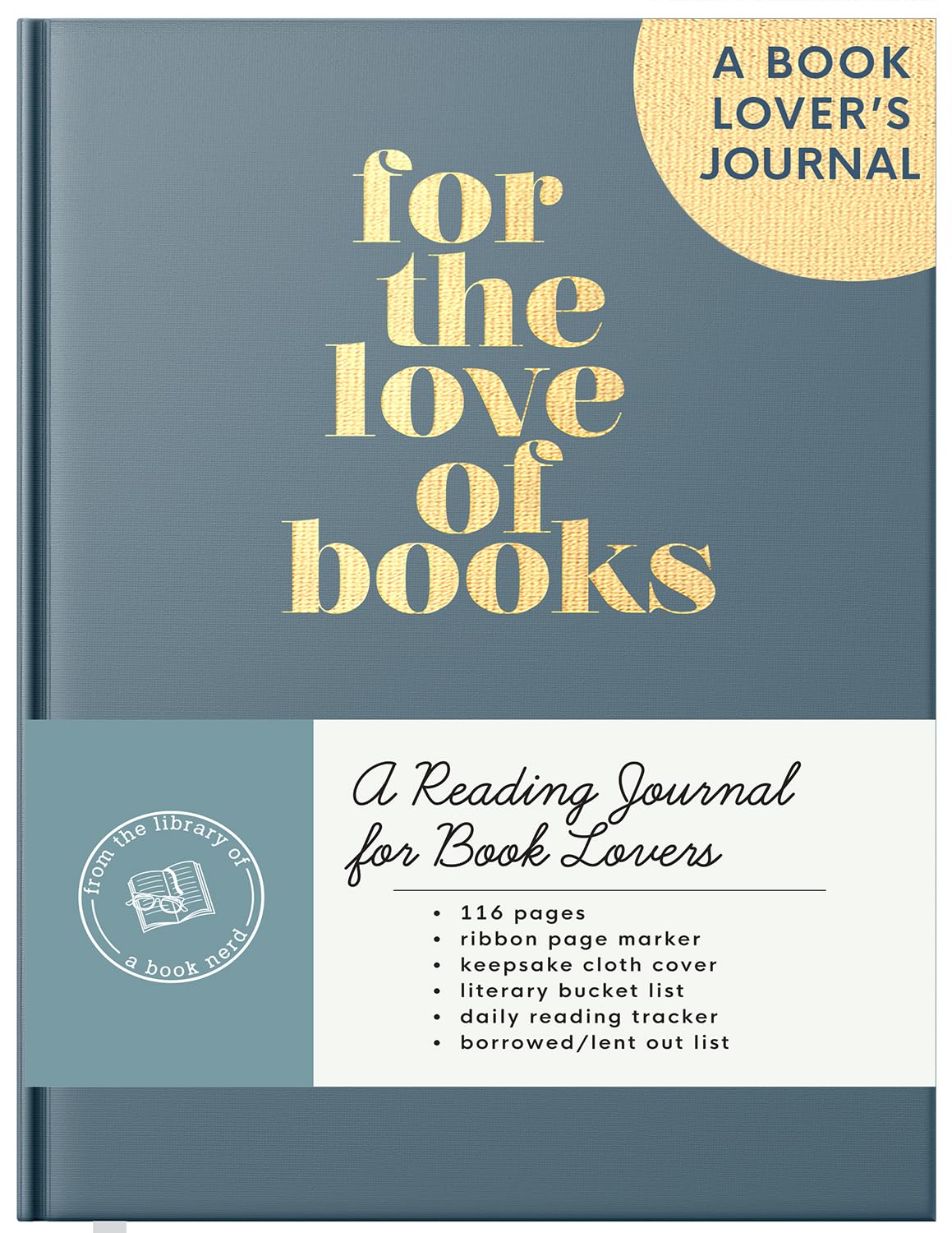 Paper Peony Press Reading Journal: For the Love of Books, A Book Journal and Planner for Book Lovers to Track, Log and Review