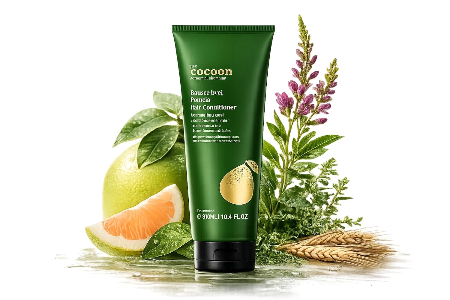 COCOONORIGINAL Cocoon Vietnam Grapefruit Pomelo Conditioner, Sulfate Free Strengthening Conditioner for Thinning, Weak & Color Treated Hair, Vegan Nourishing Hair Care, 10.5 fl oz (310ml)