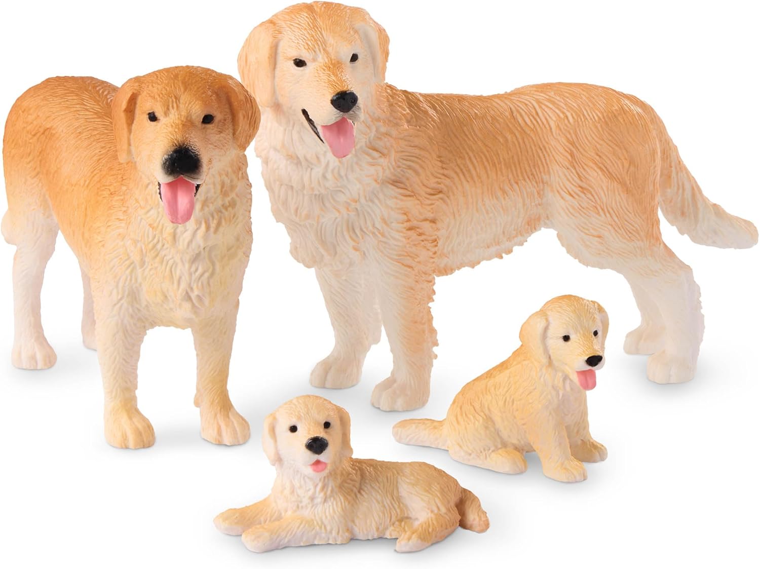Terra by Battat – Toy Golden Retriever Dog Figurine – Small Puppy for Farm Animal Playsets – Realistic Pet Toy for Toddlers & Kids – Collectible Animal Figures 3+ Years