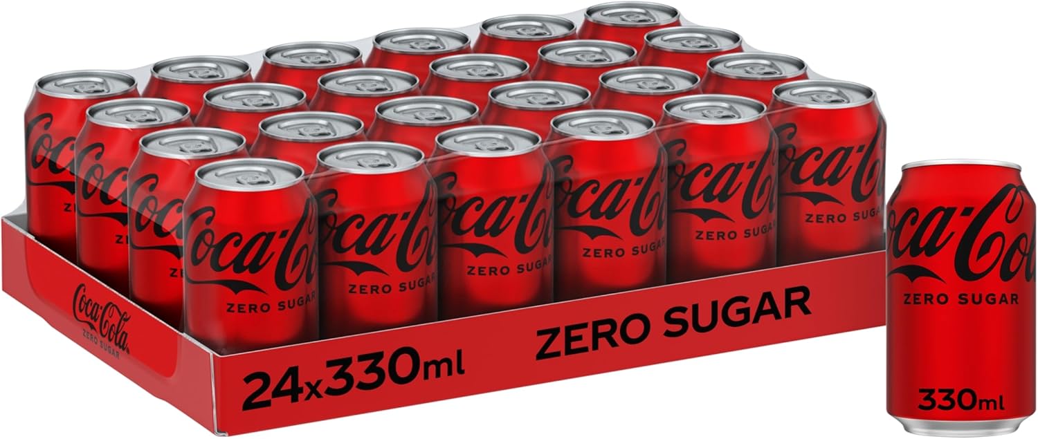 Coca Cola Zero Sugar 24 x 330ml Cans