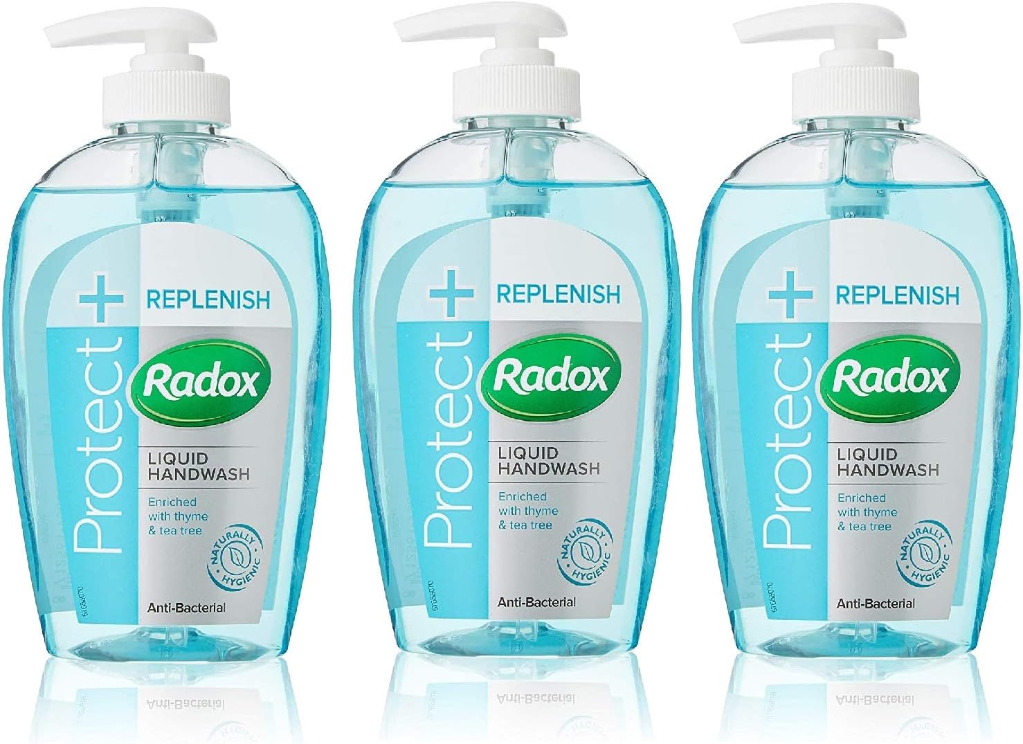 Radox Antibacterial Plus Replenish Hand Wash 3 Pack