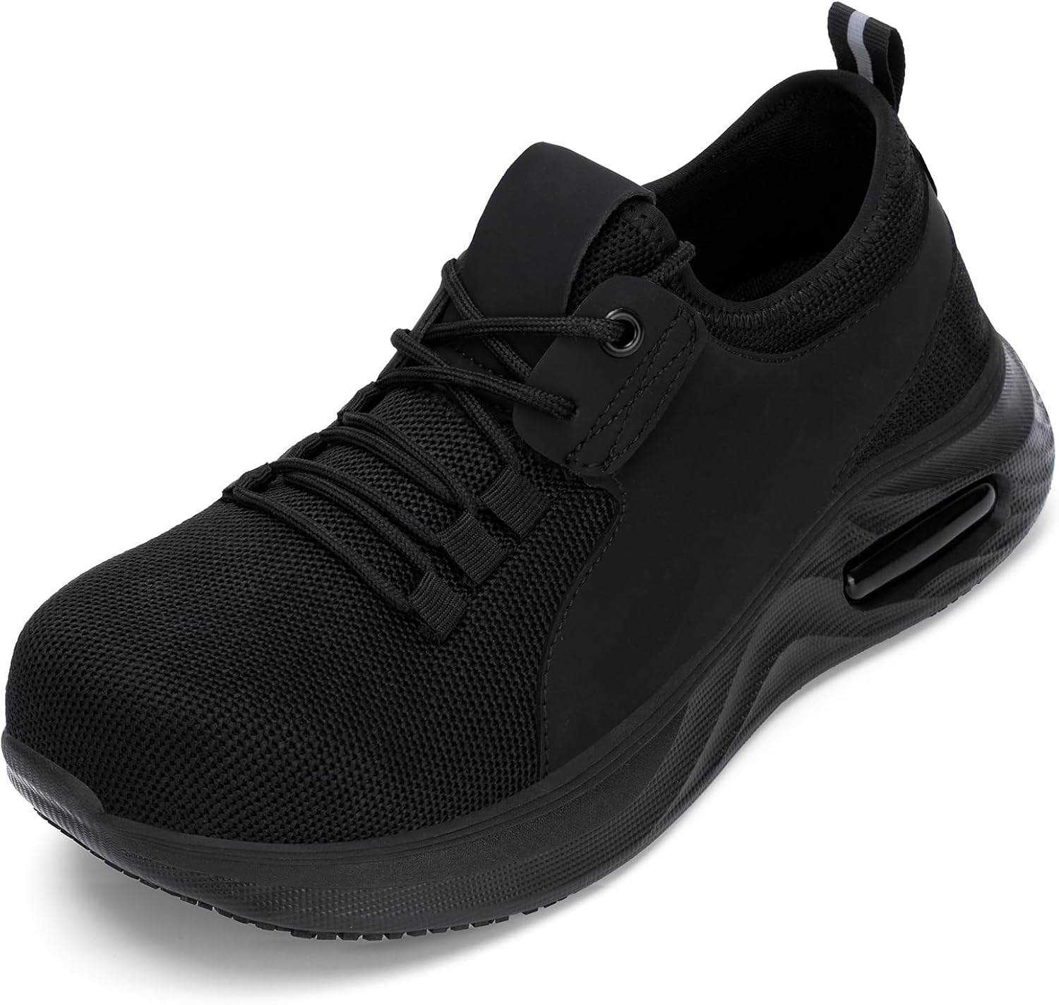 ulogu Steel Toe Shoes for Women Men Wide Toe Box Work Shoes Waterproof