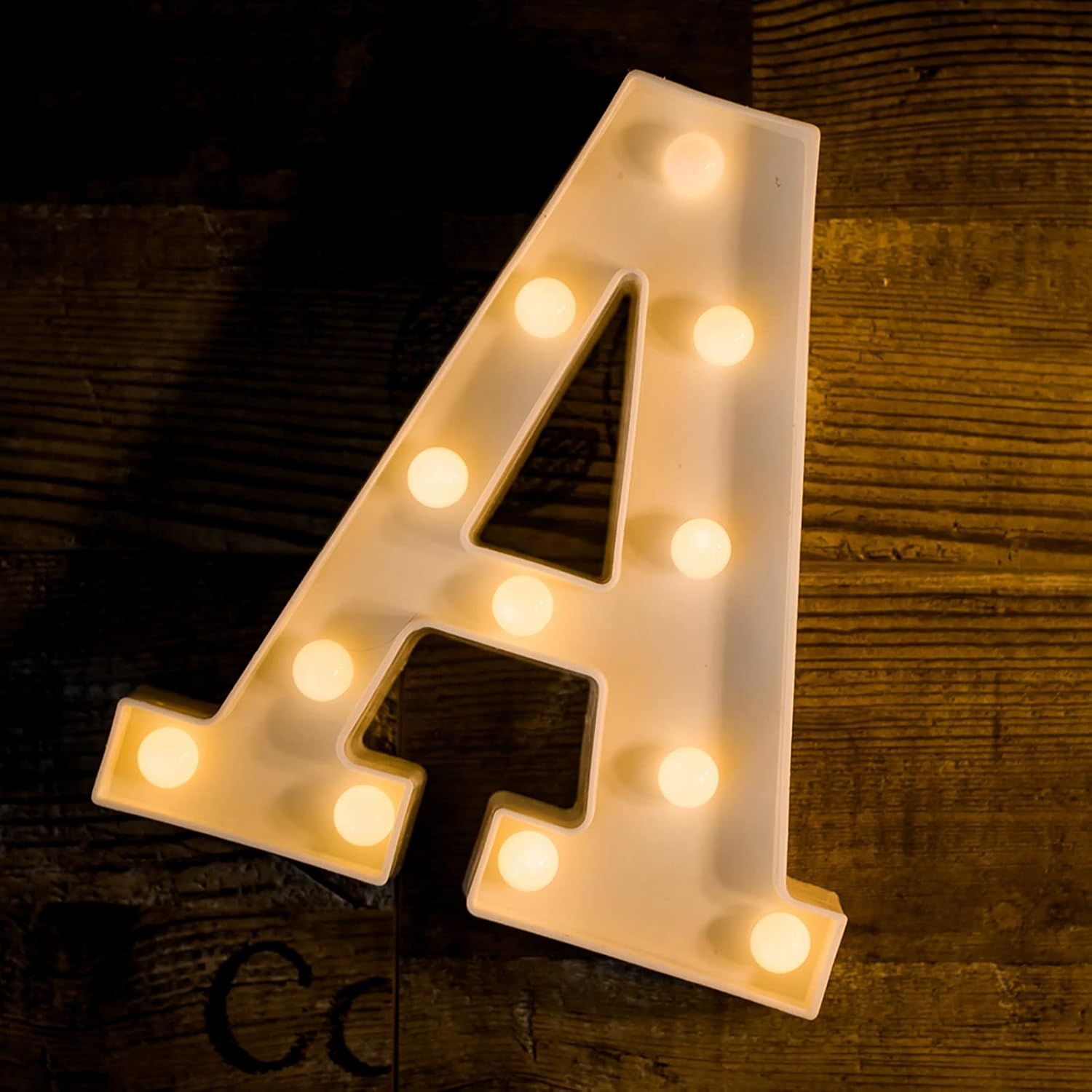 Foaky Light Up Letters,Marquee Letters,Engagement Party Decorations Letter Lights Sign for Night Light Wedding Birthday Party Christmas Lamp Home Bar Decoration (A)