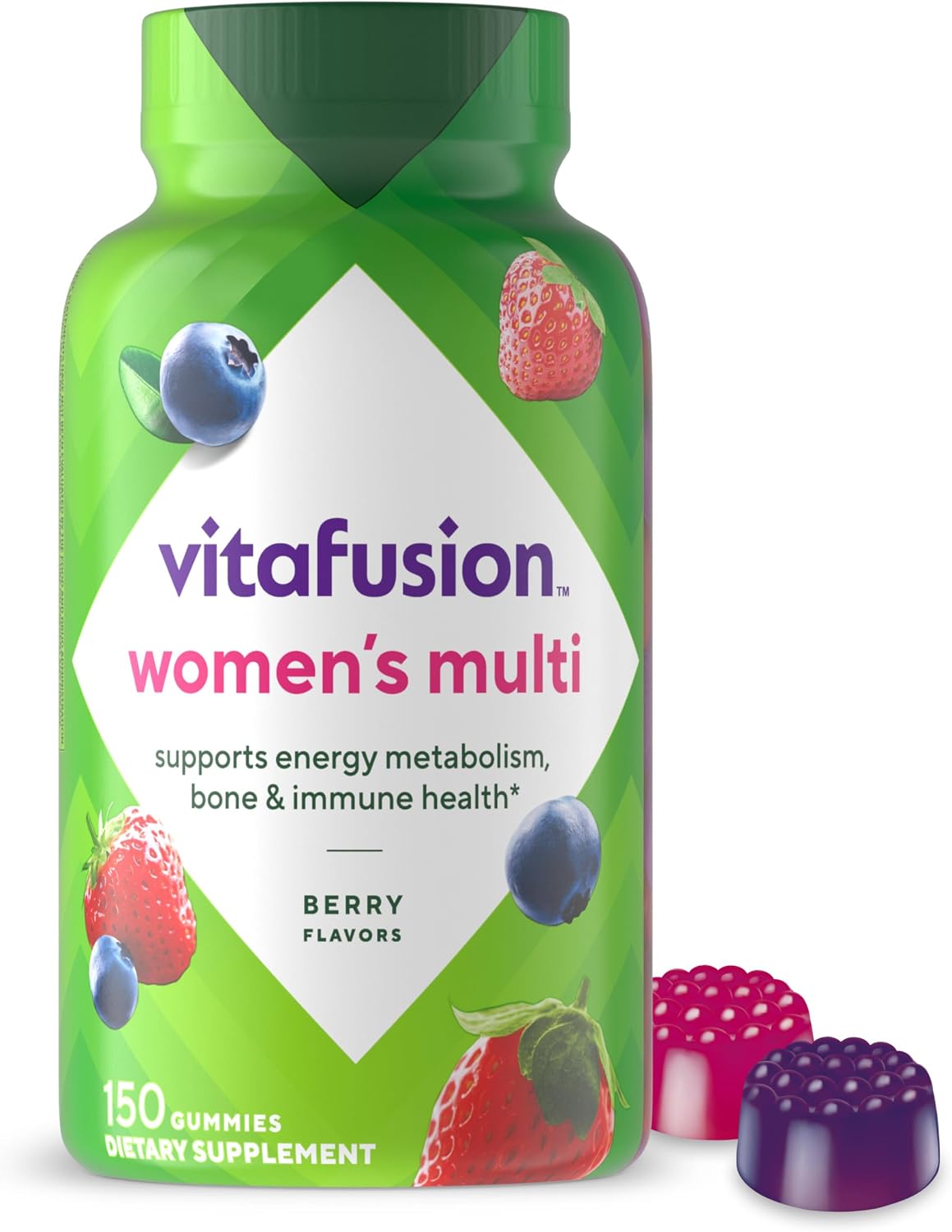 Vitafusion Women's Multivitamin Gummy | Yummy Berry Flavor | 150 Gummies
