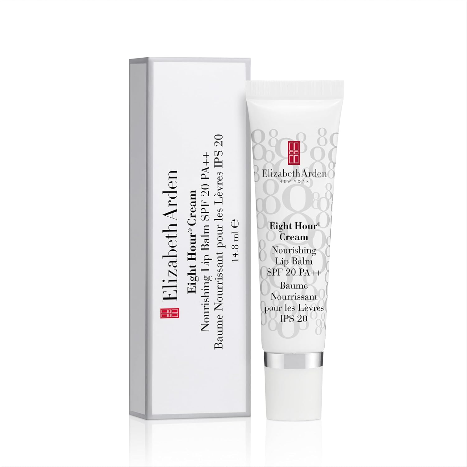Elizabeth Arden Eight Hour Cream Nourishing Lip Balm SPF 20, 14.8ml, Long-lasting Moisture & Conditioning, Sun Protection for Dry Lips, Unisex