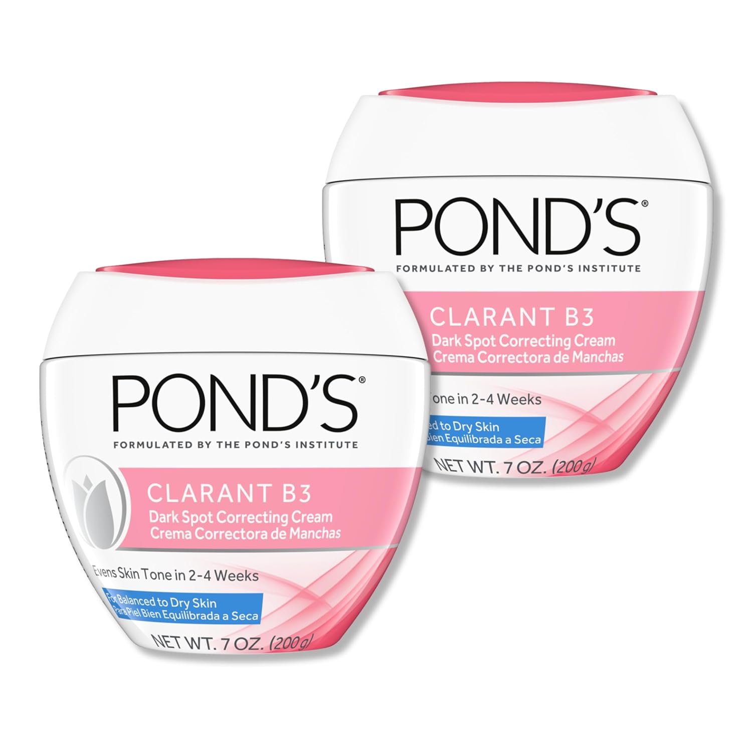 POND'S Dark Spot Corrector Clarant B3 Normal To Dry Skin,7 Ounce (Pack of 2)