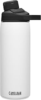 CamelBak Chute Mag 20oz Vacuum Insulated Stainless Steel Water Bottle, White