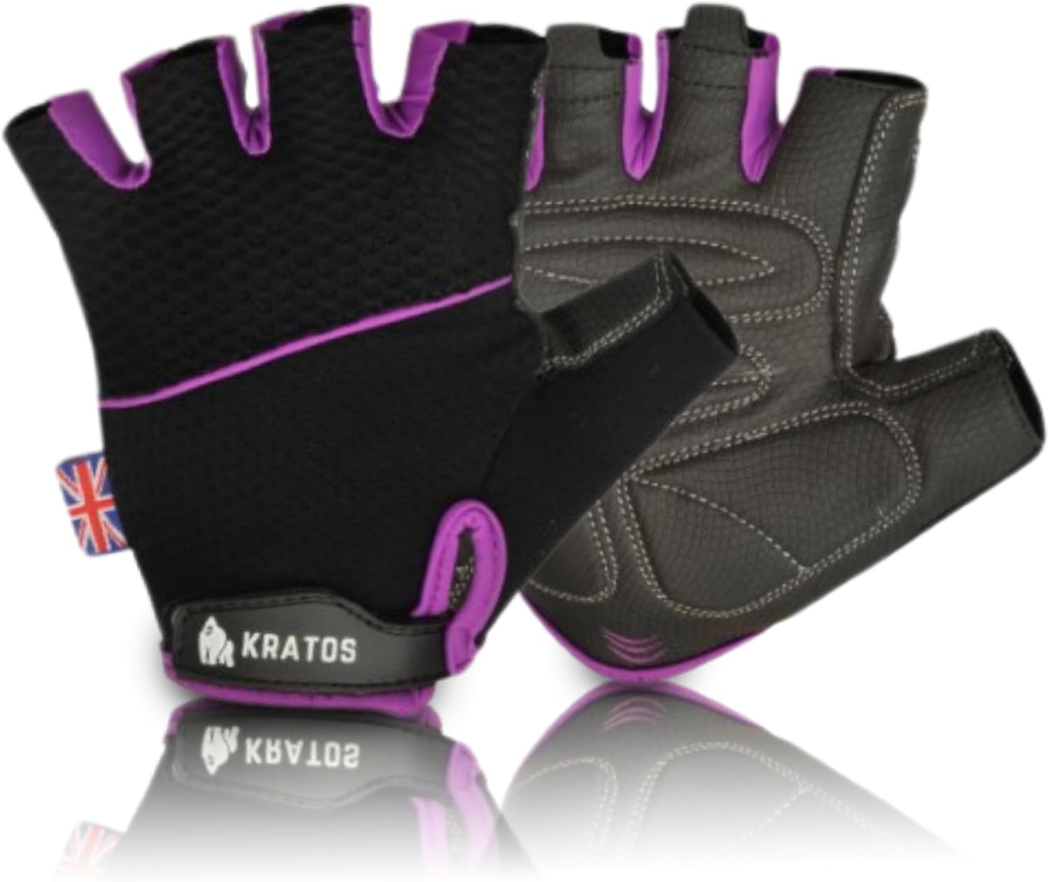 Kratos Breathable Weight Lifting Gloves for Men and Women| Lightweight Workout gym Gloves with Wrist Support and full Palm Protection | Extra Grip for Fitness, Lifting, Training, Rowing, Pull-ups.