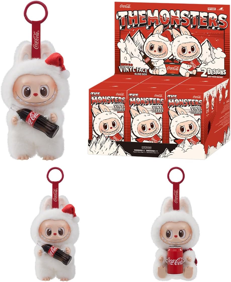 POP MART THE MONSTERS COCA-COLA SERIES-Vinyl Face Whole Set Collectible Art Toy Cute Figure Creative Gift for Christmas Birthday Party Holiday