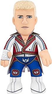 Bleacher Creatures WWE Superstar Cody Rhodes 10" Plush Figure - A Wrestling Star for Play or Display