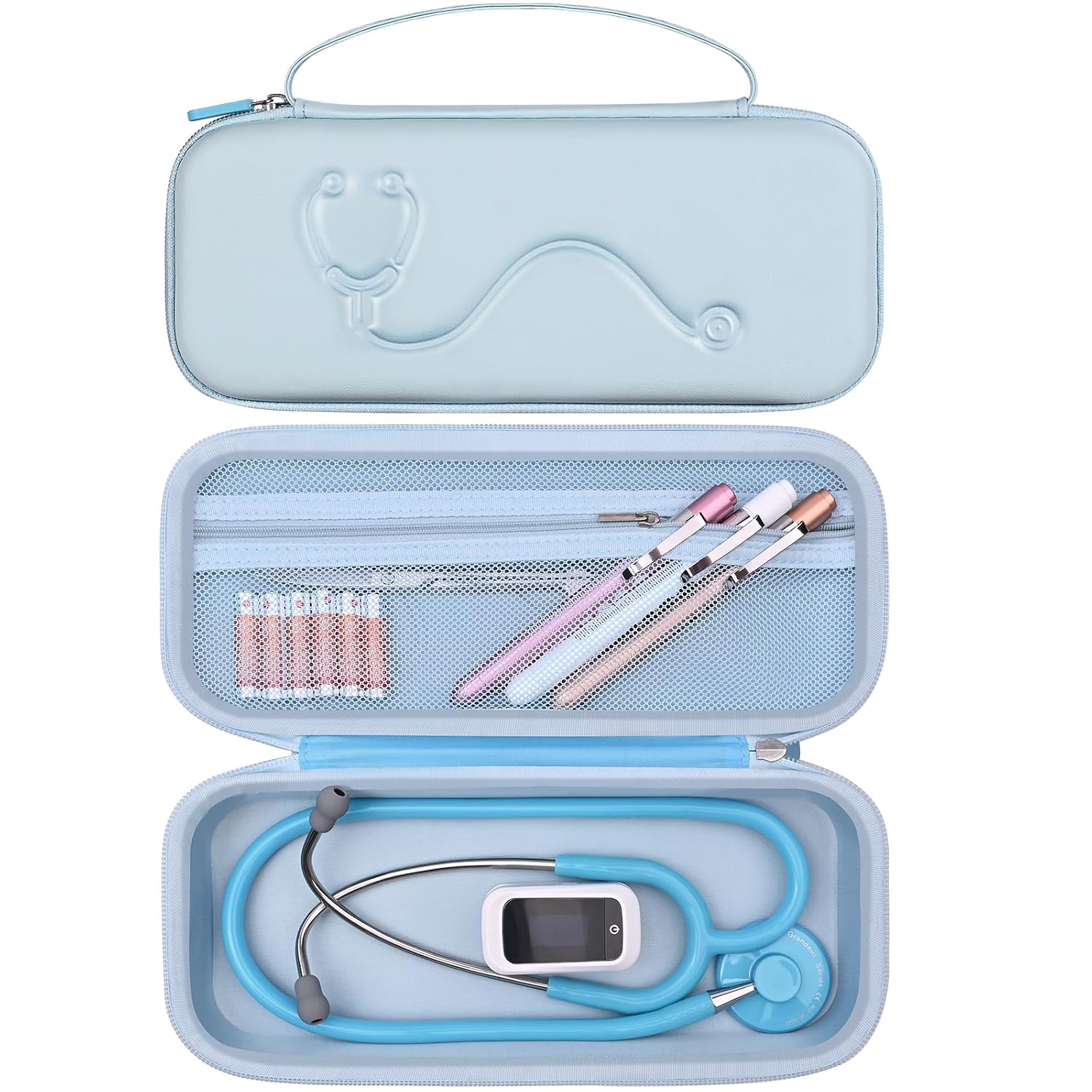 Stethoscope Case for 3M Littmann Classic III & Lightweight II S.E, Blue