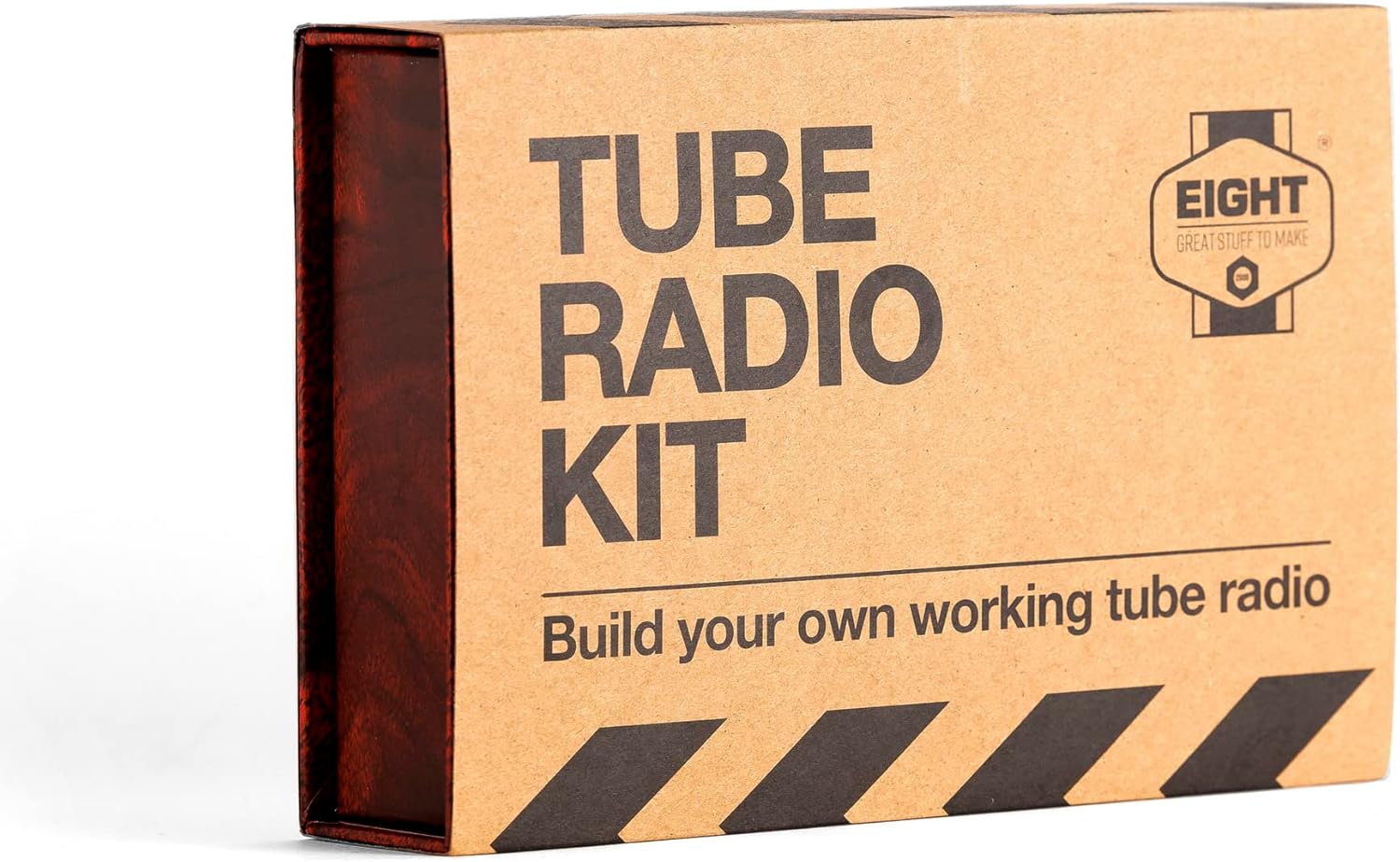 EIGHT Innovation Build Your Own Tube Radio- construct your own piece of radio history with this unique kit