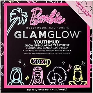 Glamglow Limited Edition Barbie YOUTHMUD Glow Stimulating Treatment Face Mask - 1.7 oz / 50 g