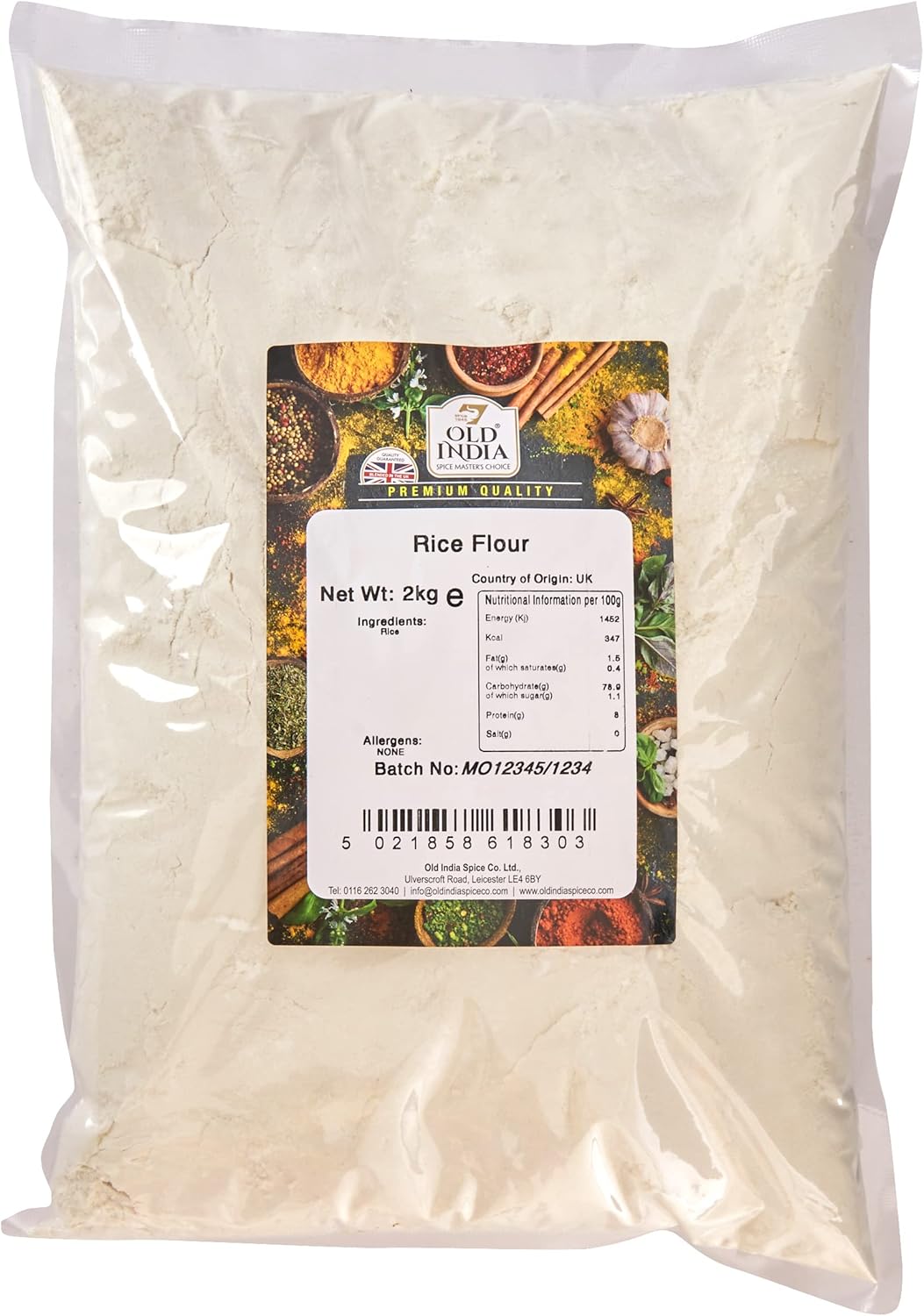 Old India Rice Flour 2kg