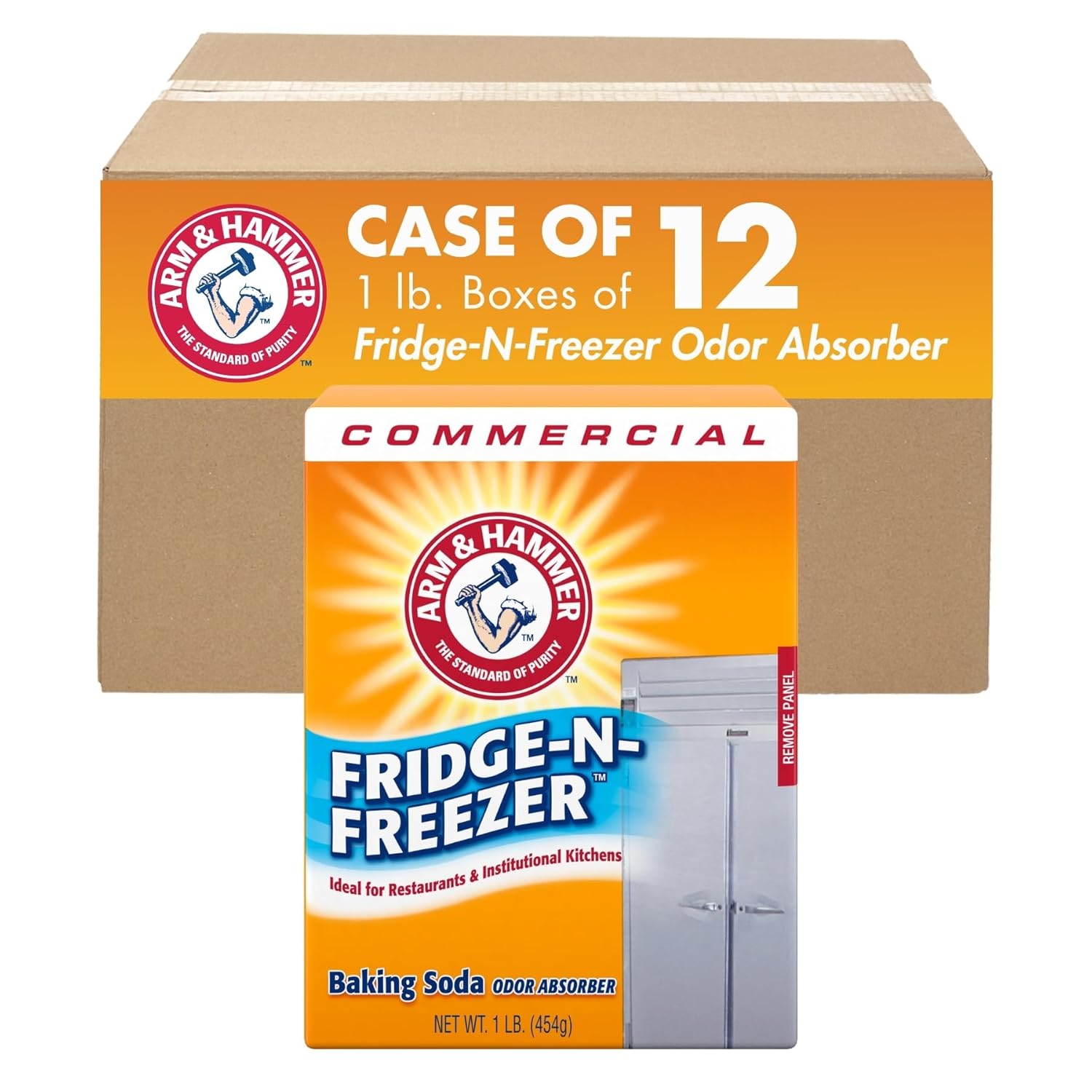 Arm & Hammer Fridge-N-Freezer Professional, 16 Oz (Case of 12)