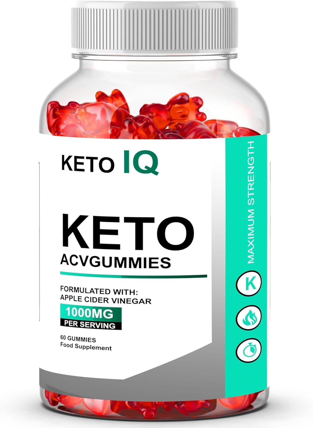 KetoIQ Keto ACV Gummies - Support Weight Management - All Natural/Weight Loss Support - Supplement Heaven