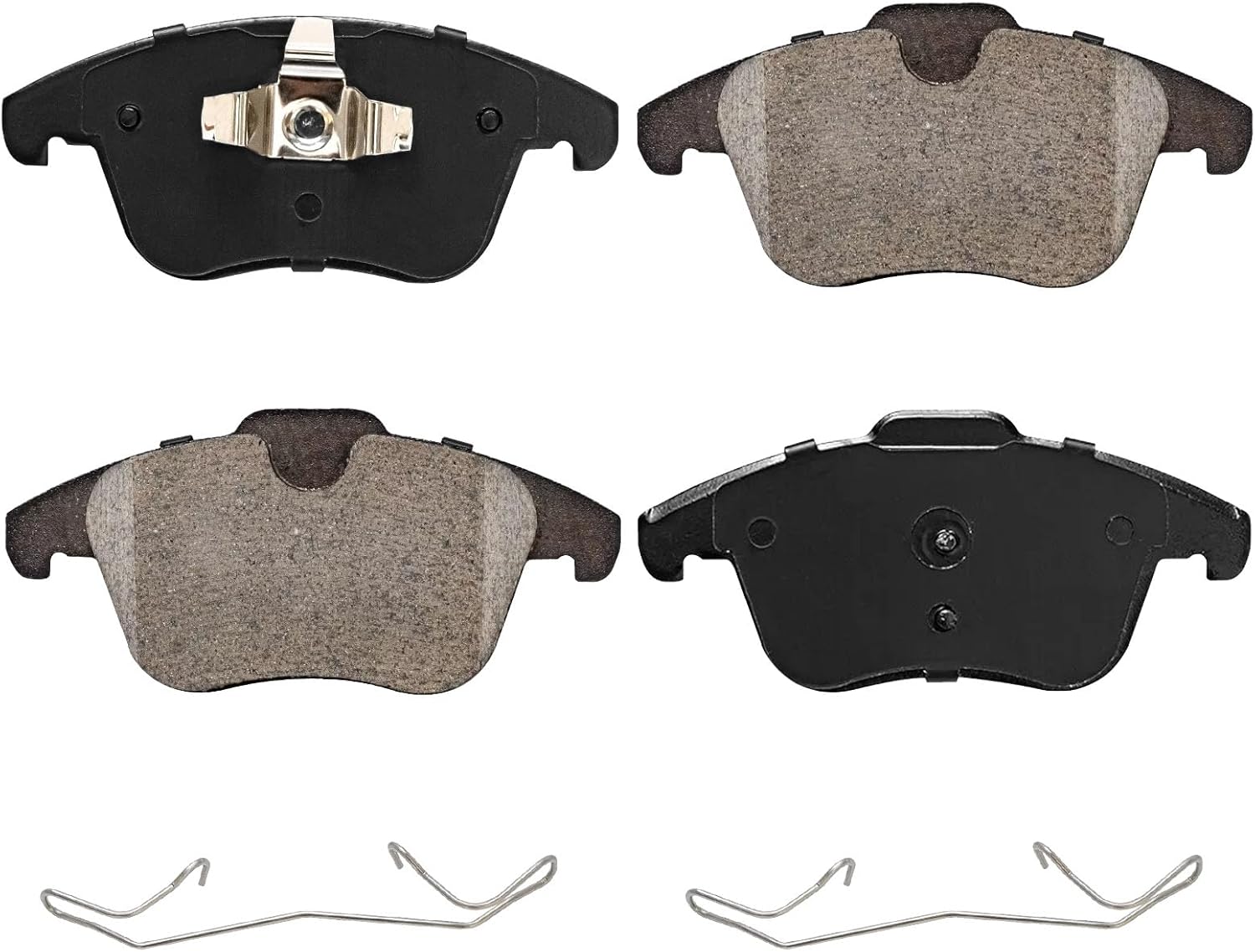 Front Brake Pads for Automotive Replacement Compatible with Audi Q3/Q3 Quattro,Volkswagen Passat/Tiguan-Ceramic Disc Brake Pads Set Car DIY Replacement,Noise-free,Long-Term Durability