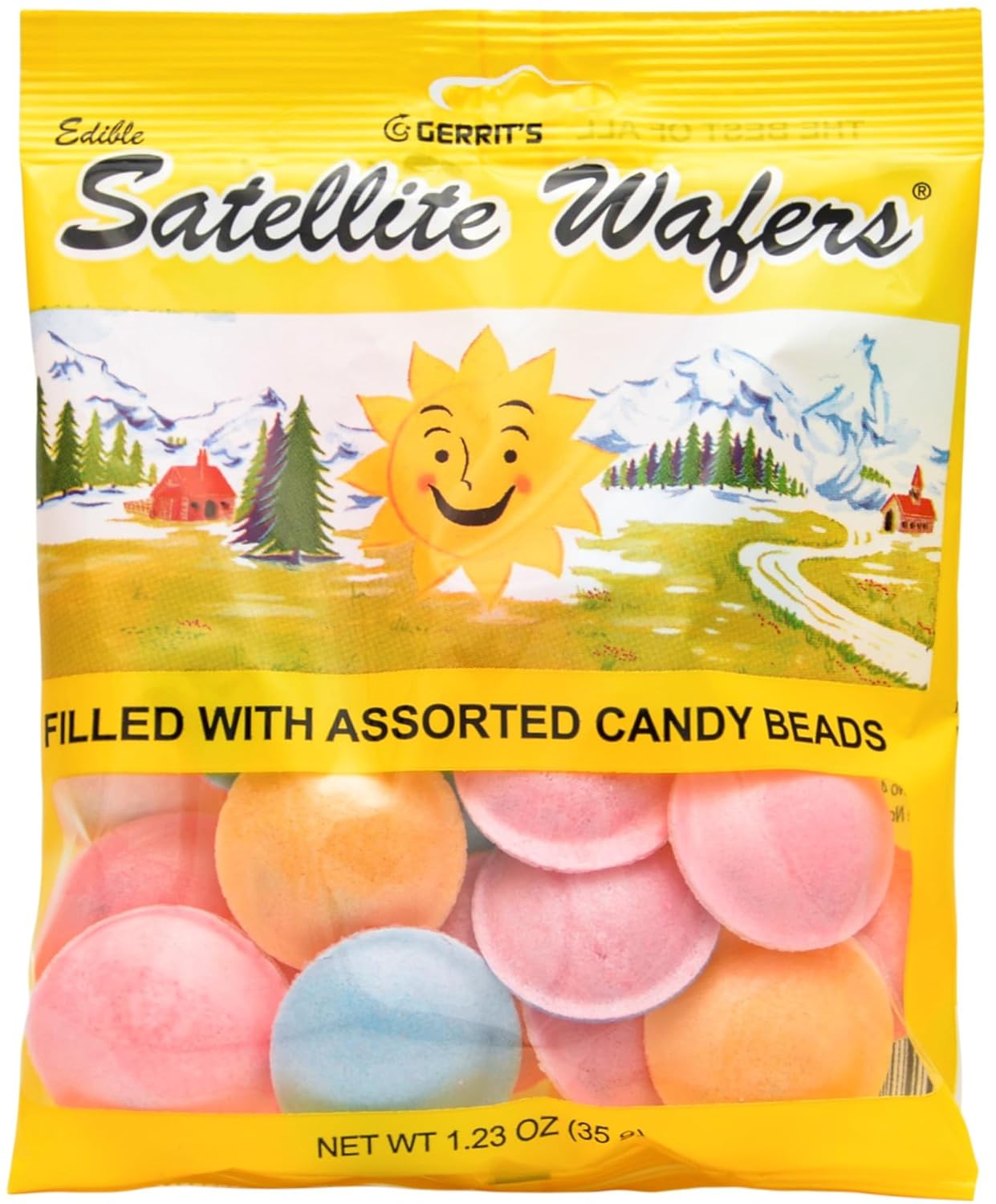 Gerrit's Satellite Wafers 1.23 Ounce Bag ( One Bag)