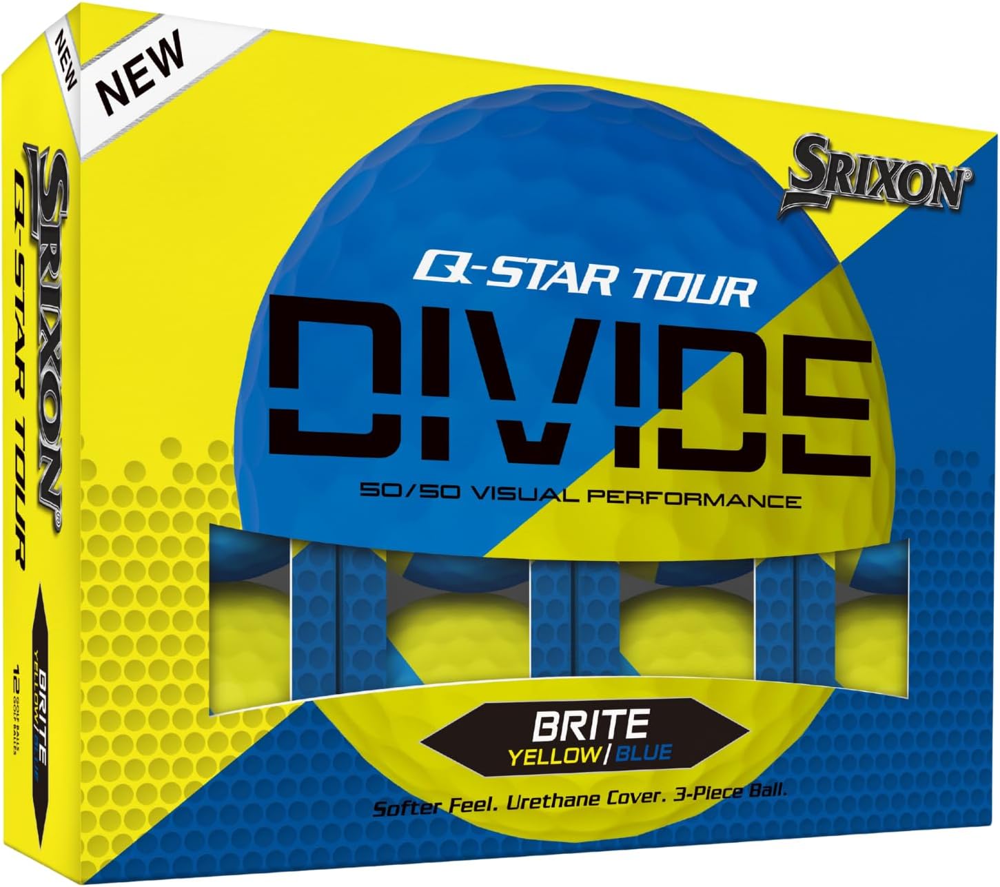 Srixon Q-Star Tour Divide Golf Balls
