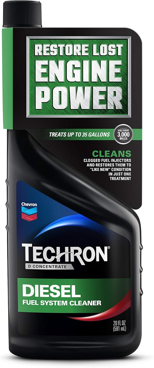 Chevron Techron D Concentrate Diesel Fuel System Cleaner, 20 oz., Pack of 1