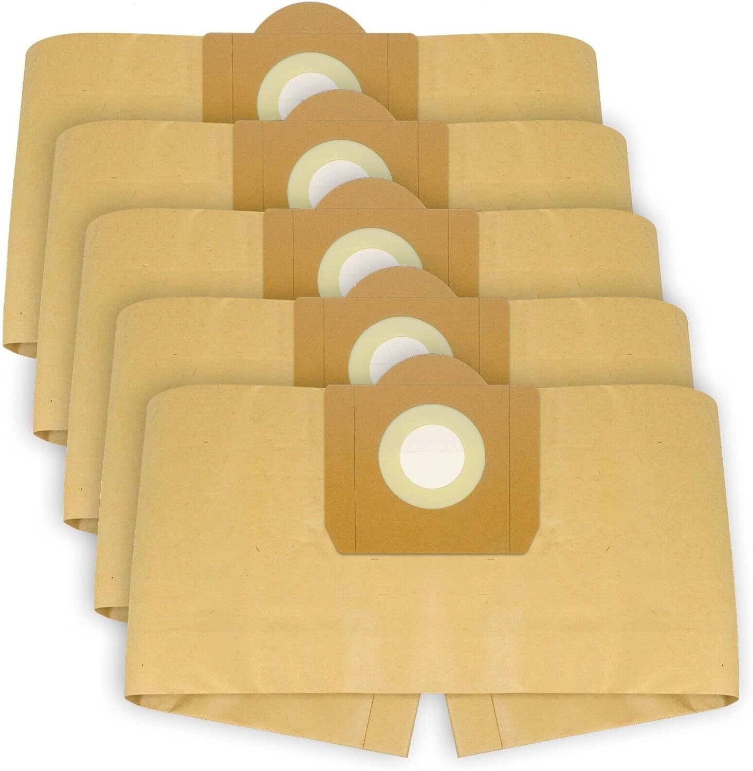 SPARES2GO Dust Bags compatible with Karcher NT27/1 NT30/1 NT48/1 NT65/2 NT72/2 AB27 K2001 K 3011 Vacuum Cleaner (Pack of 5)