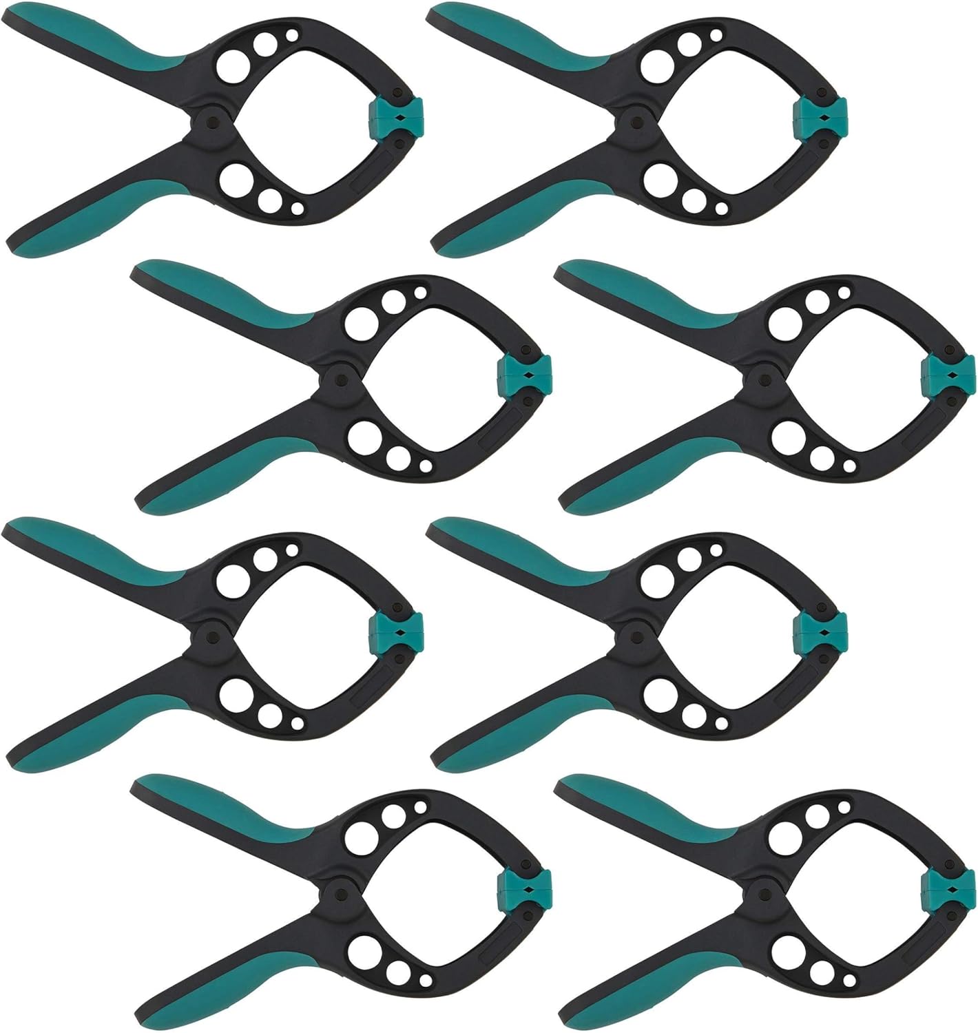 wolfcraft 8 PRO Spring Clamps, 60 mm I 8652000 I A Versatile aid – Ideal for DIY and Model Building Projects