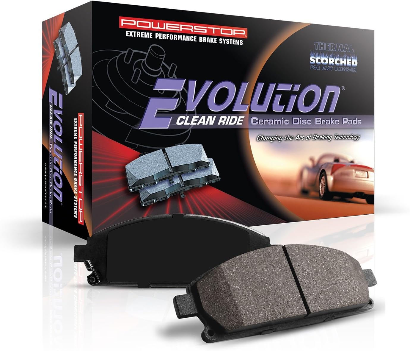 PowerStop Z16 Replacement Ceramic Brake Pads Rear 16-1212