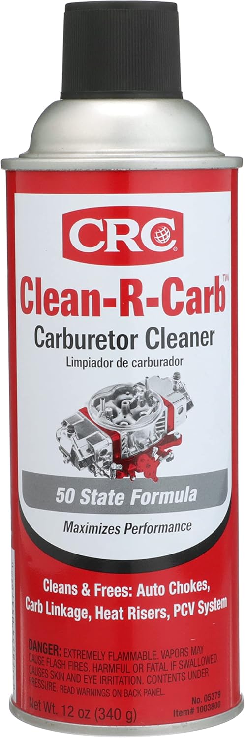CRC Clean-R-Carb Carburetor Cleaner (50 State Formula), 12 Wt Oz, 05379