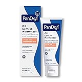 PanOxyl AM Oil Control Moisturizer, NEW Sheer Formula, Absorbs Excess Oil and Reduces Shine, with Mineral Sunscreen for Acne Prone and Oily And All Skin Tones - 1.7 oz