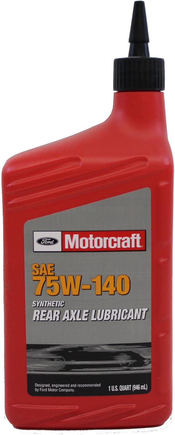 Ford Genuine Fluid XY-75W140-QL SAE 75W-140 Synthetic Rear Axle Lubricant - 1 Quart