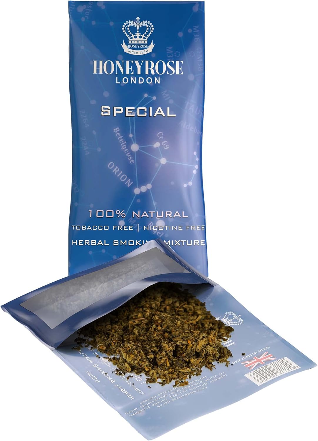 Honeyrose "Special Herbal Mixture, Tobacco Free Nicotine Free