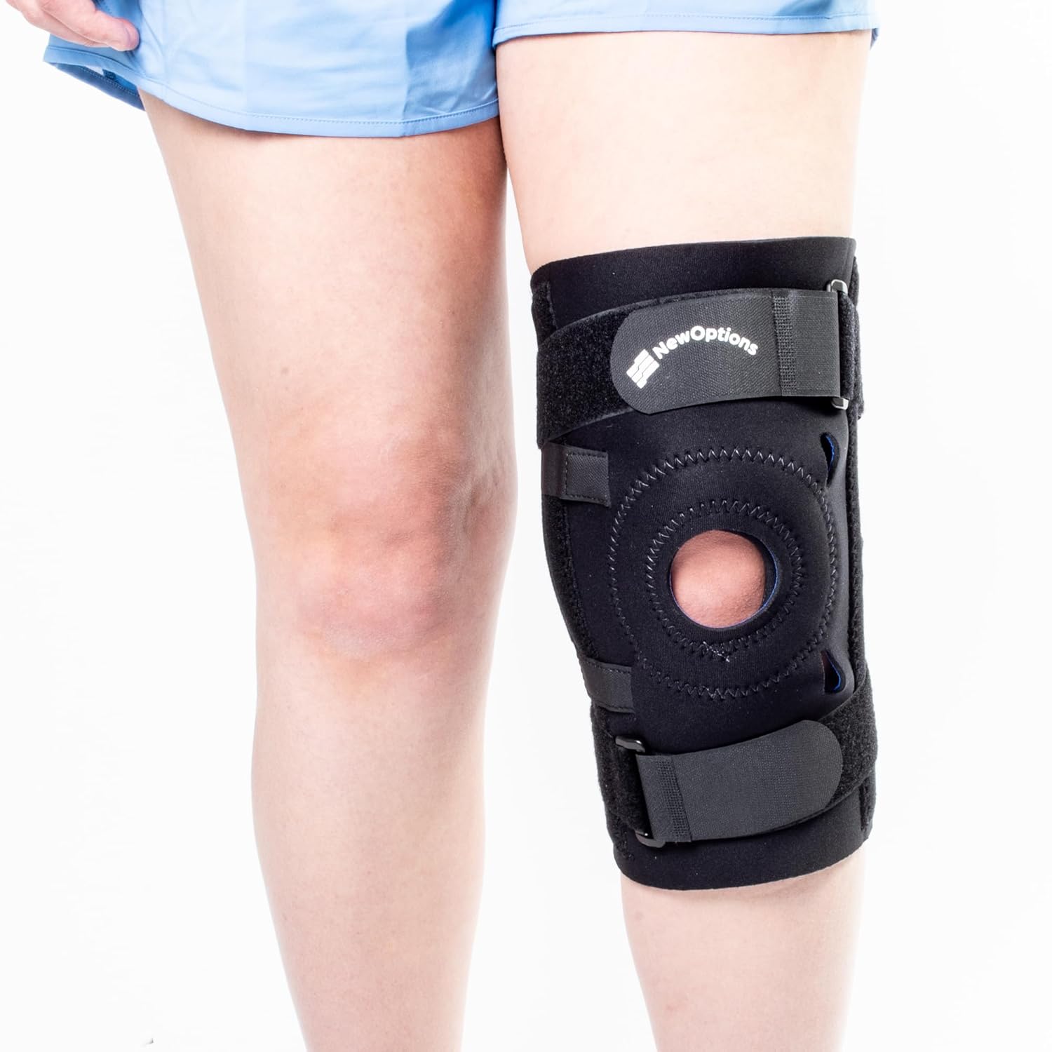 Dynamic Patellar Stabilizing Knee Brace with Pull-Tab Buttresses | Knee Support for ACL/PCL Instabilities, Arthritis, Kneecap Injuries | Knee Brace for Women & Men | Made in the USA