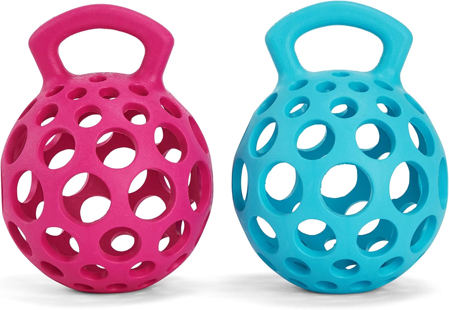 Leaps & Bounds Cage Ball with Handle Dog Toy Large