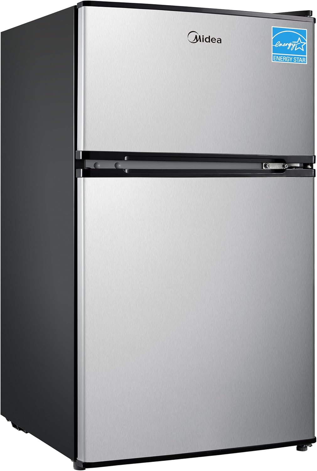 Midea WHD-113FSS1 Compact Refrigerator, 3.1 cu ft, Stainless Steel