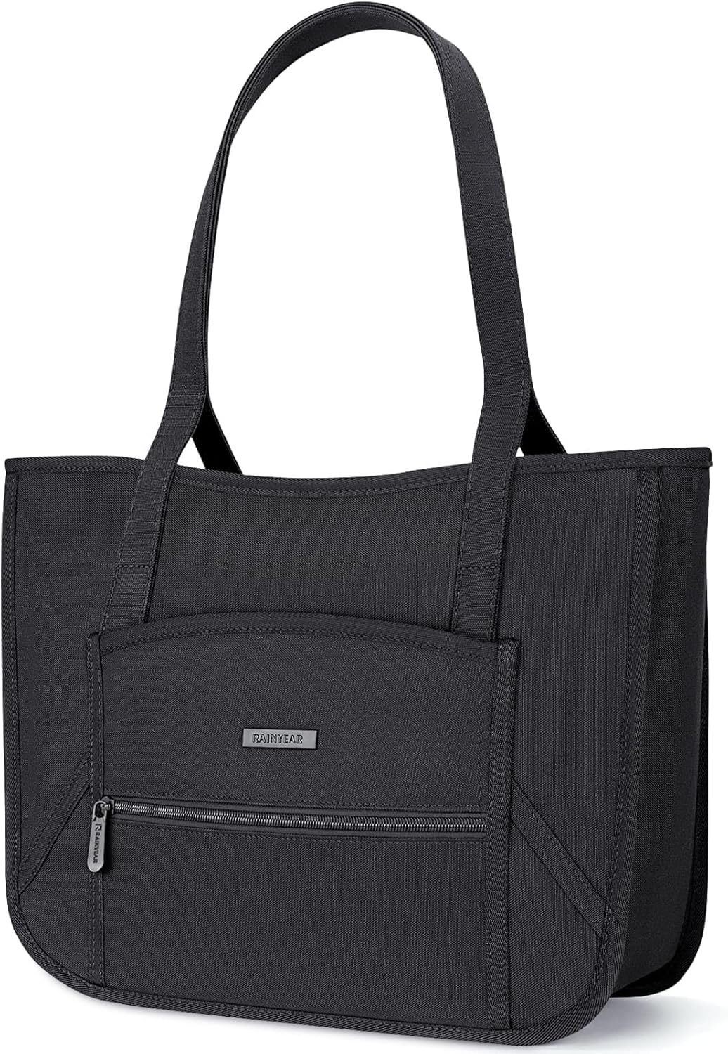 RAINYEAR Laptop Tote Bag for Women 14 inch Teacher Bag Nurse Utility Bag Computer Messenger Briefcase Stylish Durable Ladies Handbag for Work School University Travel Business Office