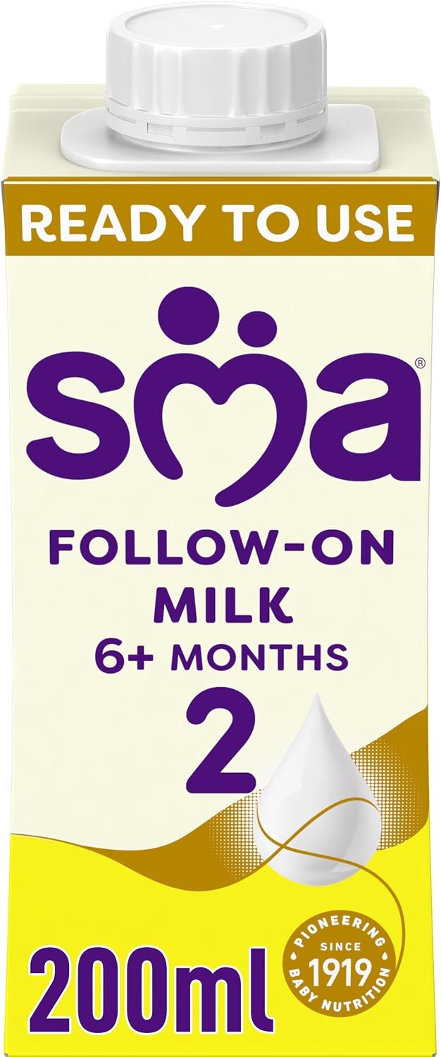 SMA 2 Follow-on Baby Milk Ready Liquid Formula 6 Months+