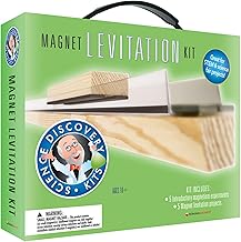 Dowling Magnets Science Discovery Kit: Magnet Levitation. Science Experiments (Magnetic Levitation Train Kit)/Science Lab/Engineering Kit/STEM Kit/Physics for Kids and Teens/Magnet Set. Item 731100.