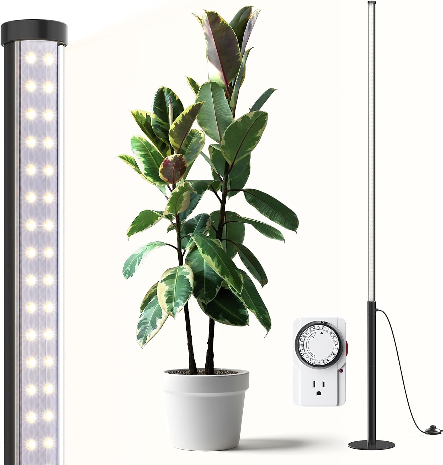 Barrina T10 Pro Vertical Grow Light, 42W, 5000K Full Spectrum, 4FT to 5.6FT