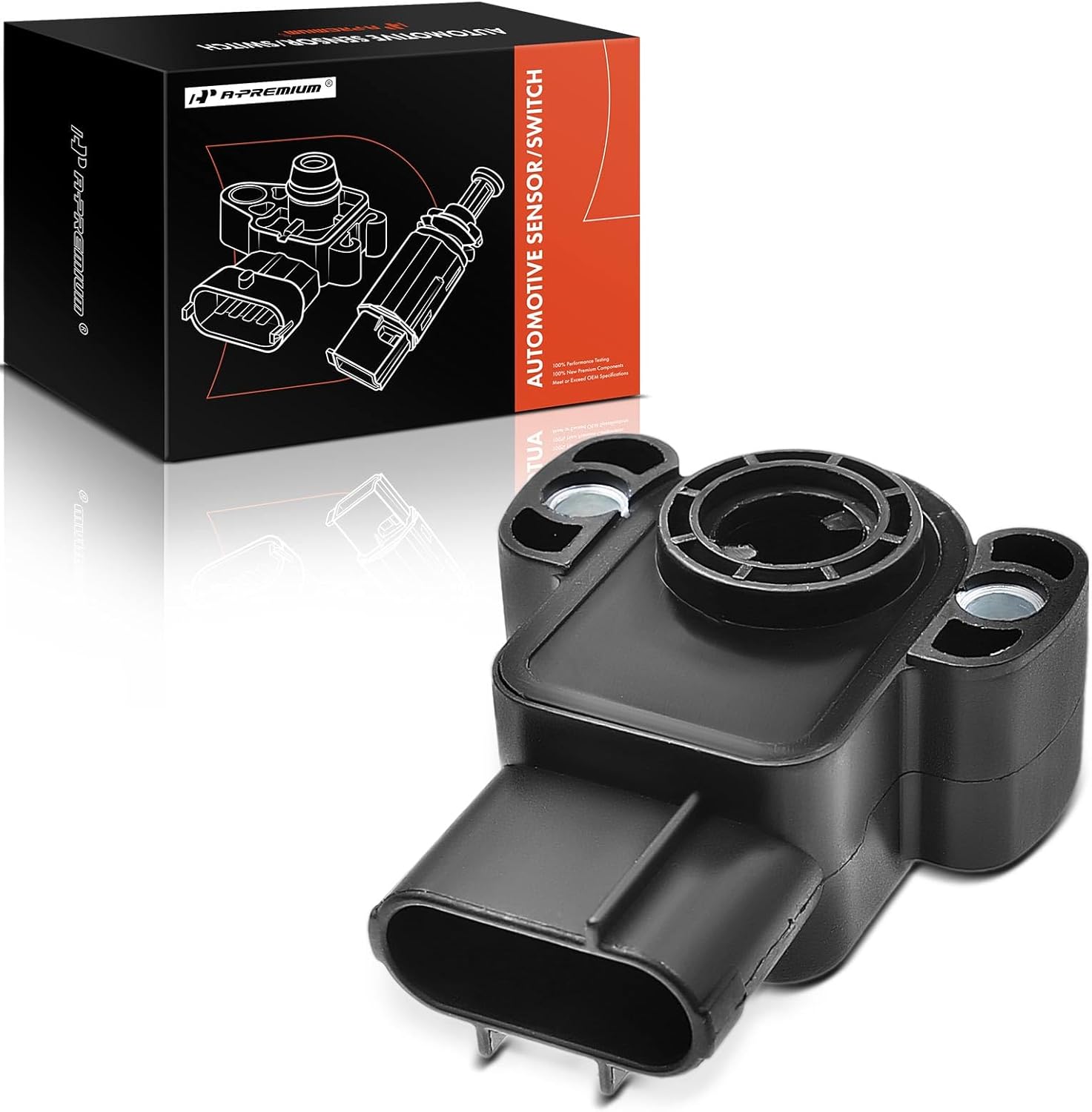 A-Premium TPS Throttle Position Sensor Compatible with Ford F-150 250 350 Expedition Explorer Mustang Ranger E-150 250 350 & Lincoln Aviator Navigator Town Car & Mazda Mercury Grand Marquis