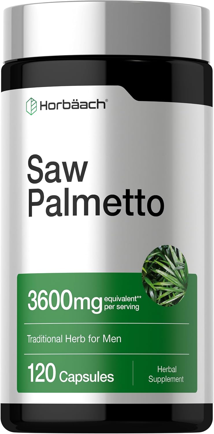 Horbäach Saw Palmetto Extract | 120 Capsules