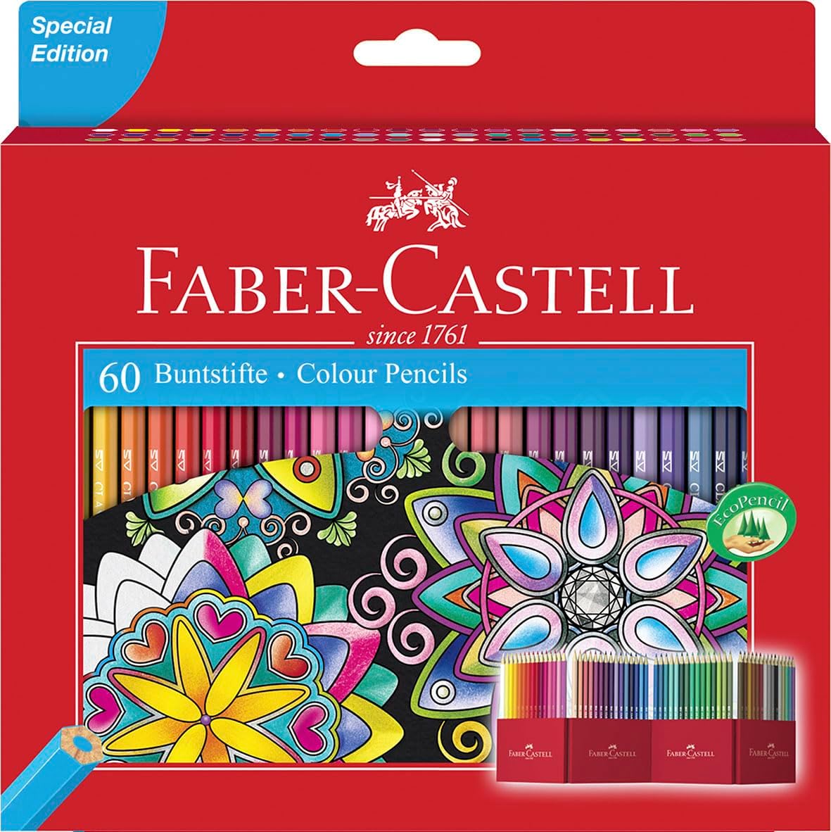 Faber-Castell Colouring Pencils Set of 60