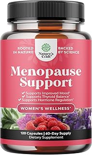 Complete Herbal Menopause Supplement for Women - Multibenefit Menopause Relief Hormone Balance for Women for Night Sweats Mood and More with Dong Quai Vitex Chaste Berry and Black Cohosh 60 Servings