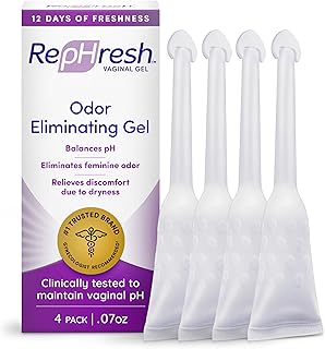 RepHresh Odor Eliminating Vaginal Gel, 4ct (0.07oz)