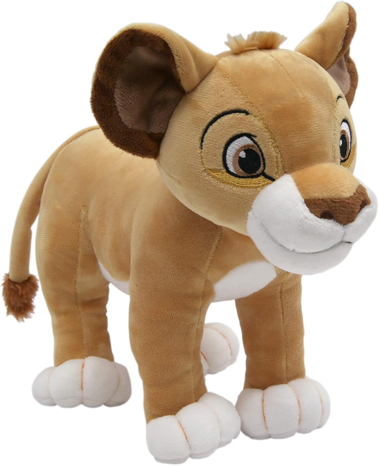 Lambs & Ivy Disney Baby Lion King Simba Adventure Plush, Brown/White