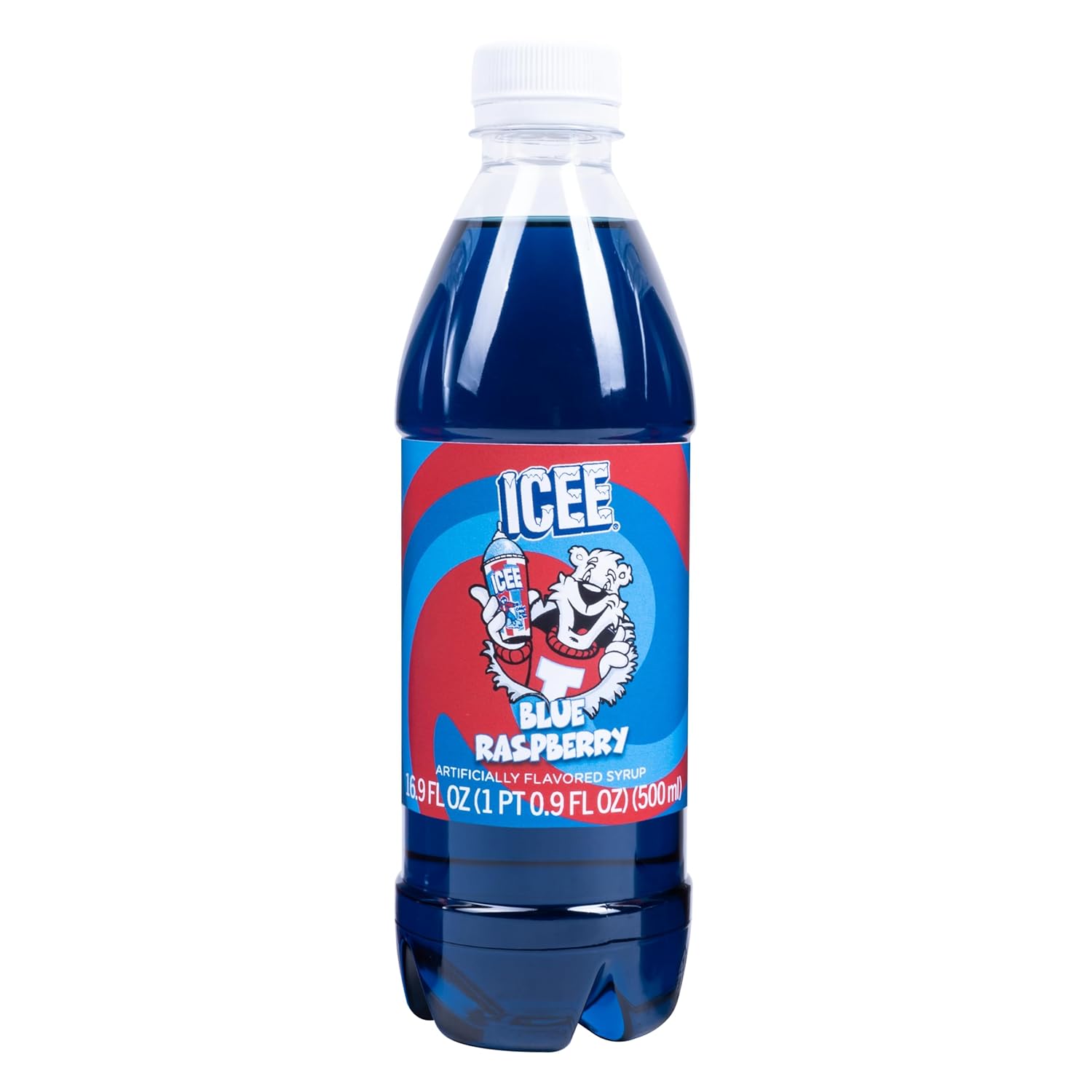 ICEE Blue Raspberry Syrup. Genuine ICEE Slushy Syrup for use with Official ICEE Machines & Accessories. 16.09fl oz. Officially Licensed ICEE Merchandise from Fizz Creations.