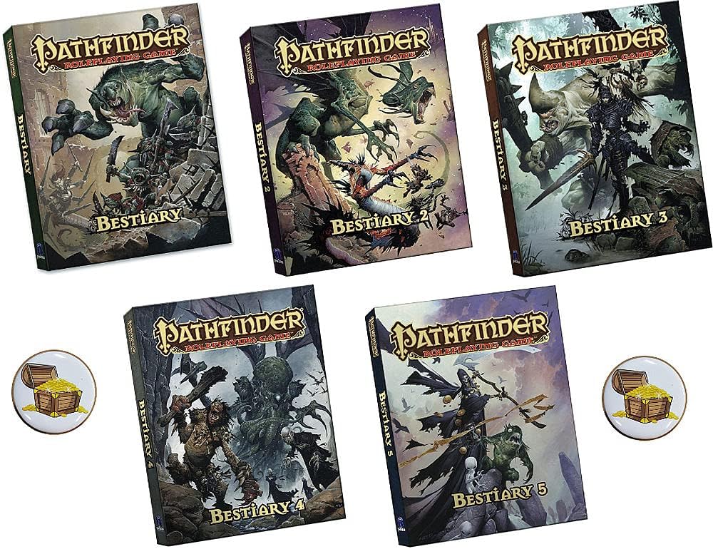 Pathfinder Pocket Edition Bundles (Bestiary 1 to 5)