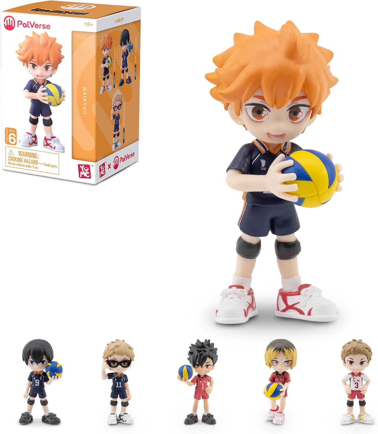 YuMe Haikyuu Blind Box (1 Pack) 3.5′′ PVC Mystery Box Figures Collectible Figures Blind Box for Fans & Kids - Ideal Gift for Birthdays, Holidays & Collectors
